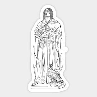 Saint John the Baptist Sticker